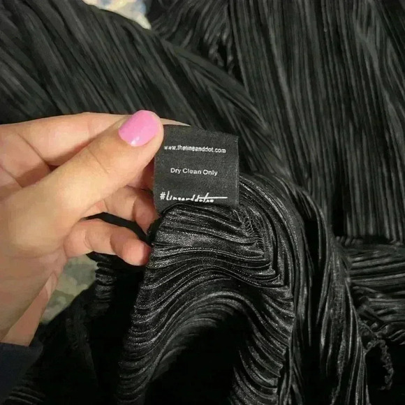 Revolve line + dot sophora black jumpsuit small - Picture 4 of 6